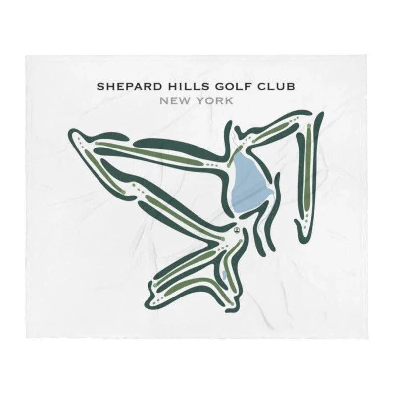 Shepard Hills Golf Club, New York - Printed Golf Courses