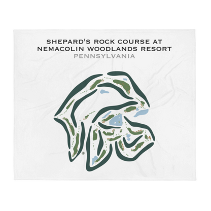 Shepherd's Rock Golf Course - Nemacolin Woodlands Resort, Pennsylvania - Printed Golf Courses