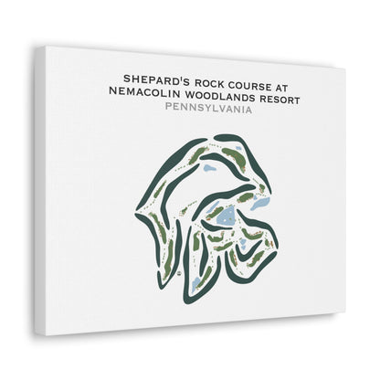 Shepherd's Rock Golf Course - Nemacolin Woodlands Resort, Pennsylvania - Printed Golf Courses