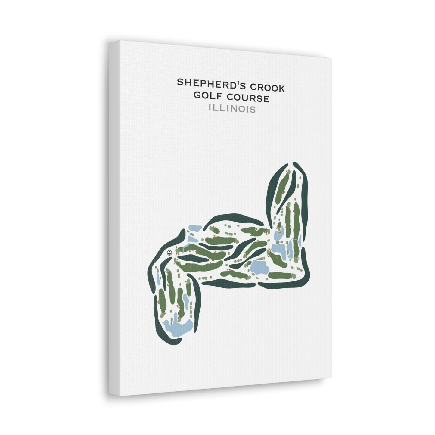Shepherd's Crook Golf Course, Illinois - Printed Golf Courses