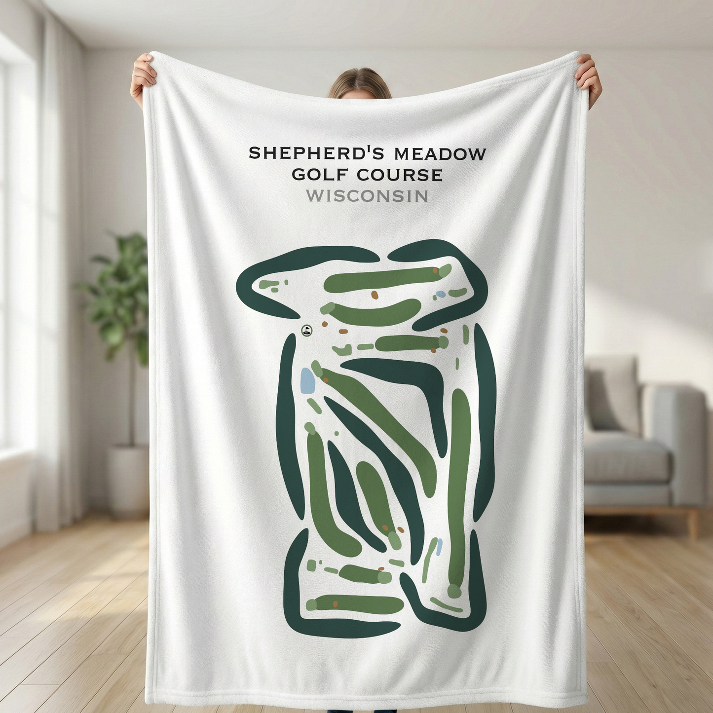 Shepherd's Meadow Golf Course, Wisconsin - Printed Golf Courses