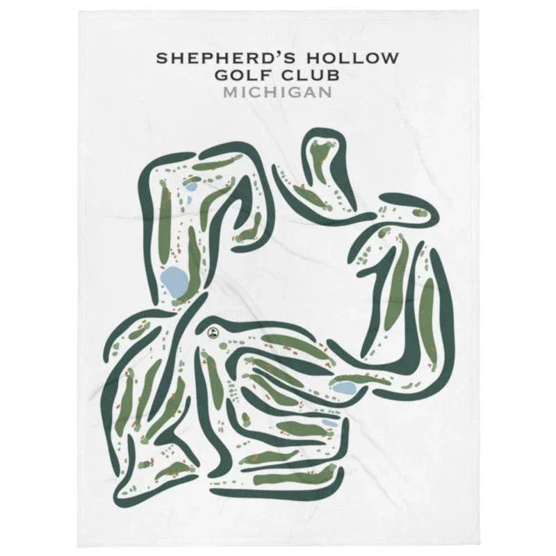 Shepherd's Hollow Golf Club, Michigan - Printed Golf Courses