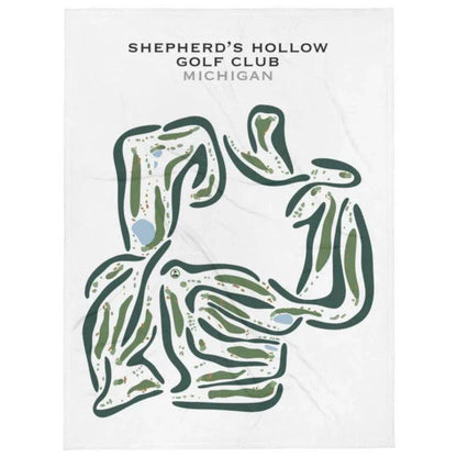 Shepherd's Hollow Golf Club, Michigan - Printed Golf Courses