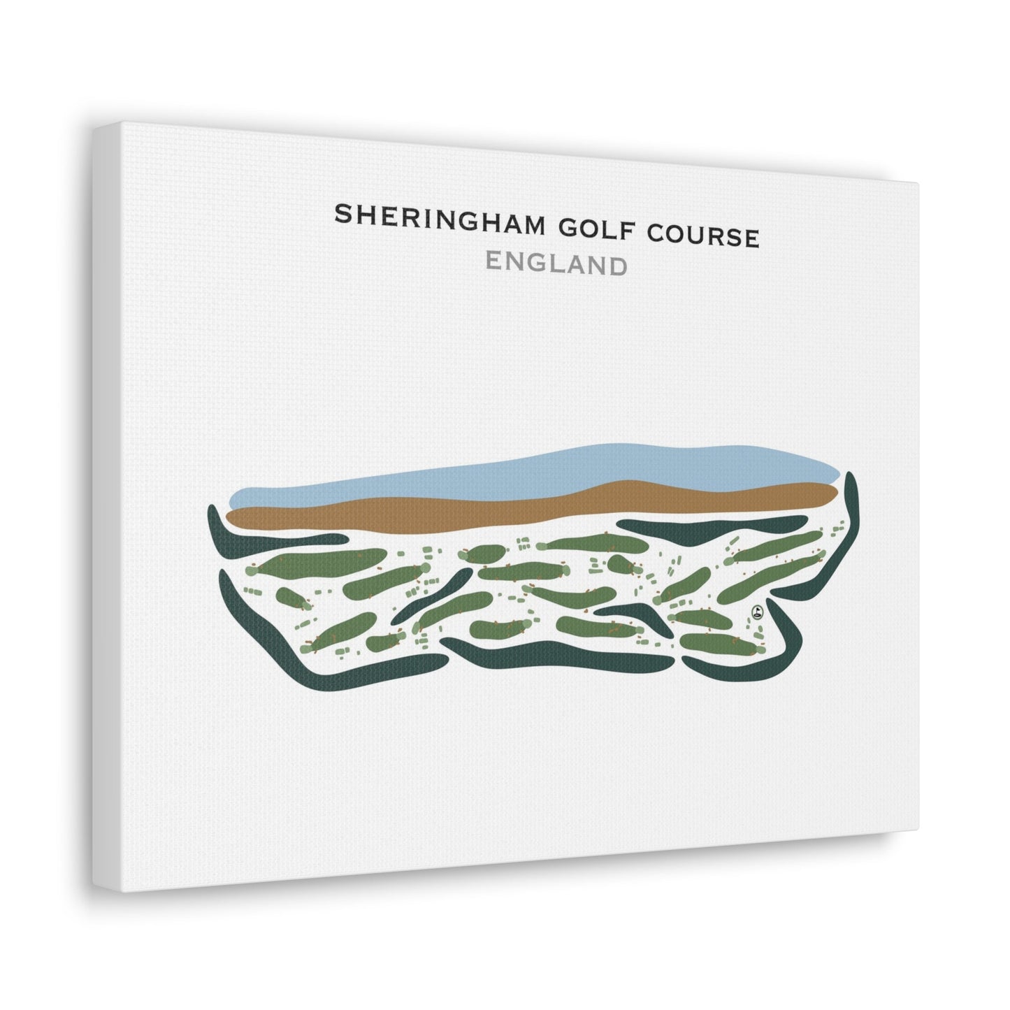 Sheringham Golf Course, England - Printed Golf Courses