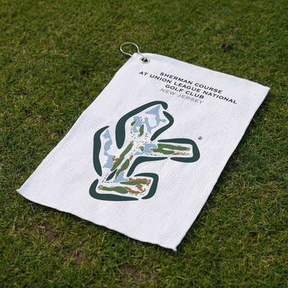 Sherman Course at Union League National Golf Club, New Jersey - Printed Golf Courses
