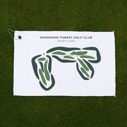 Sherwood Forest Club, Maryland - Printed Golf Courses