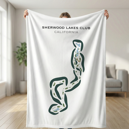 Sherwood Lakes Club, California - Printed Golf Courses