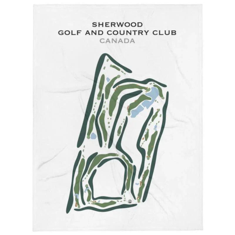 Sherwood Golf & Country Club, Canada - Printed Golf Courses