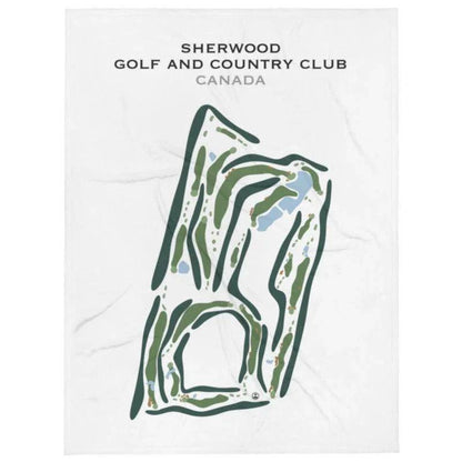 Sherwood Golf & Country Club, Canada - Printed Golf Courses