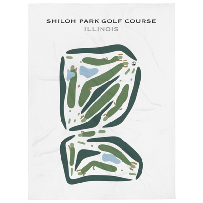 Shiloh Park Golf Course, Illinois - Printed Golf Courses