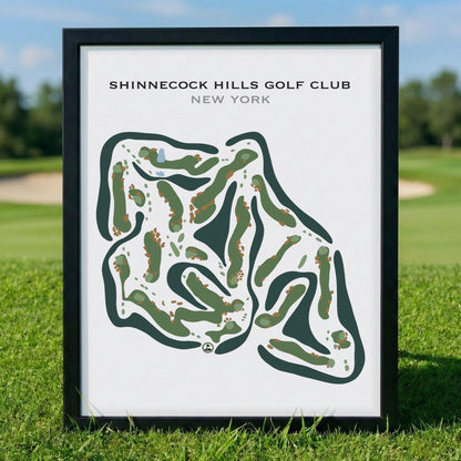 Shinnecock Hills Golf Club, New York - Printed Golf Courses