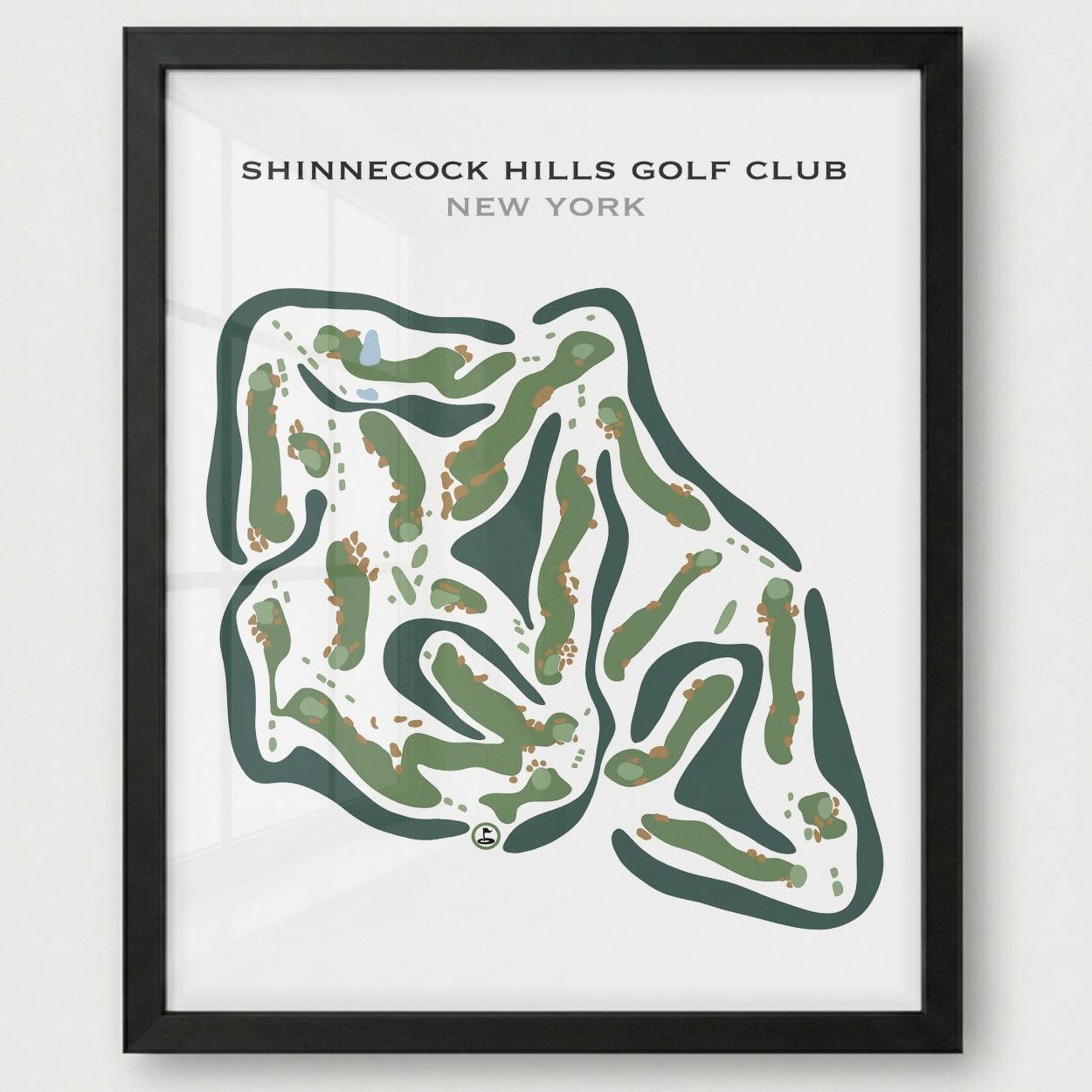 Shinnecock Hills Golf Club, New York - Printed Golf Courses