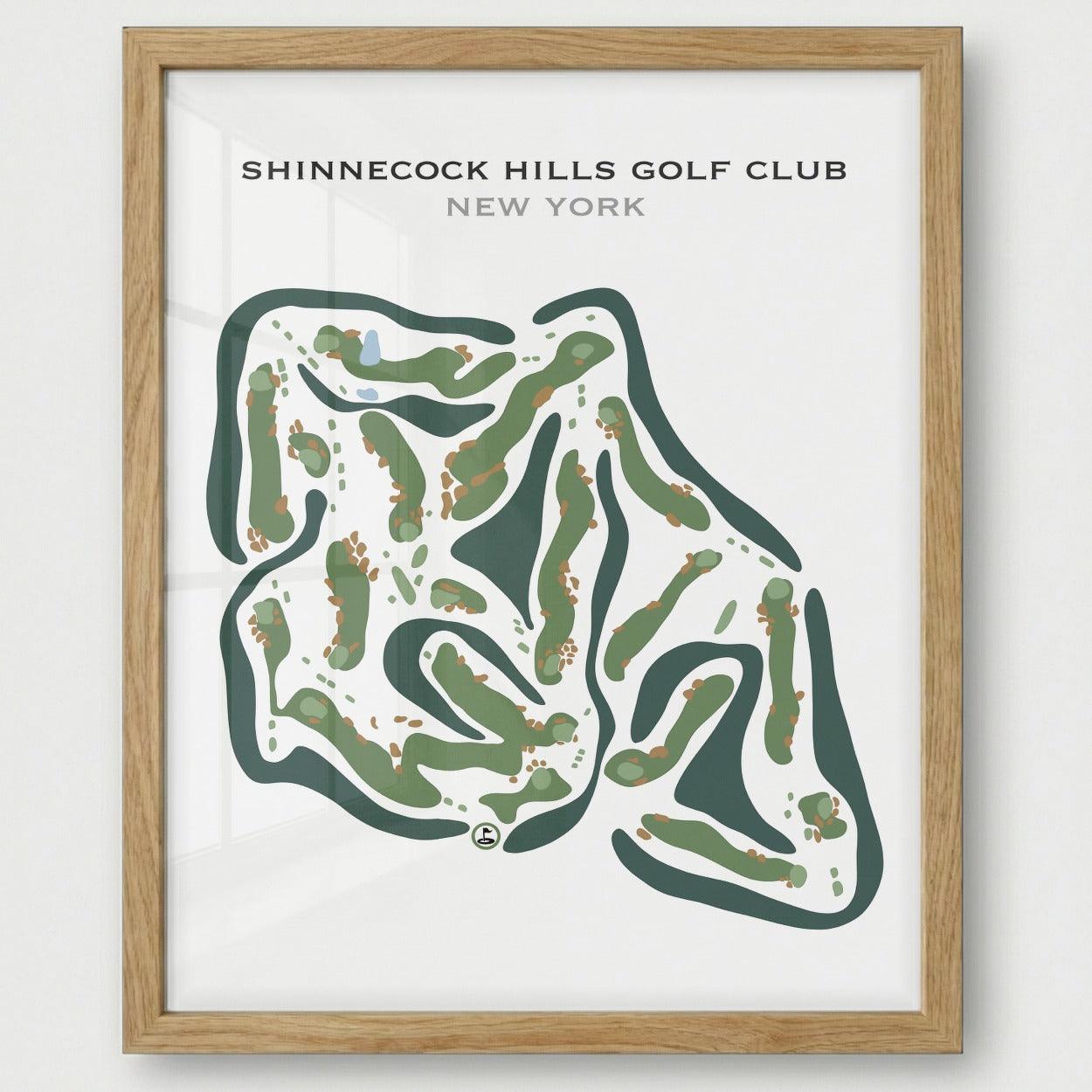 Shinnecock Hills Golf Club, New York - Printed Golf Courses