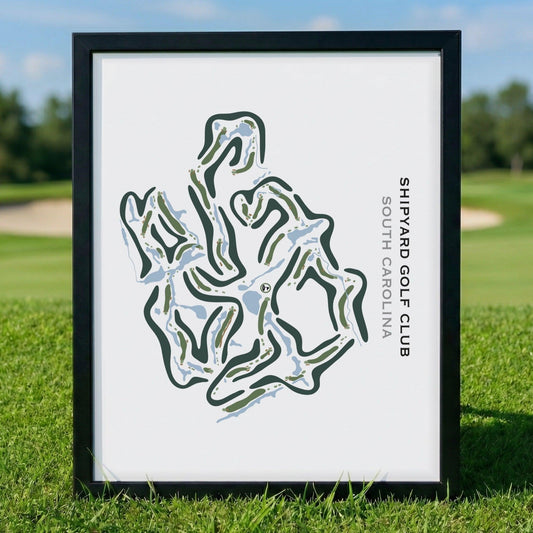 Shipyard Golf Club, South Carolina - Printed Golf Courses