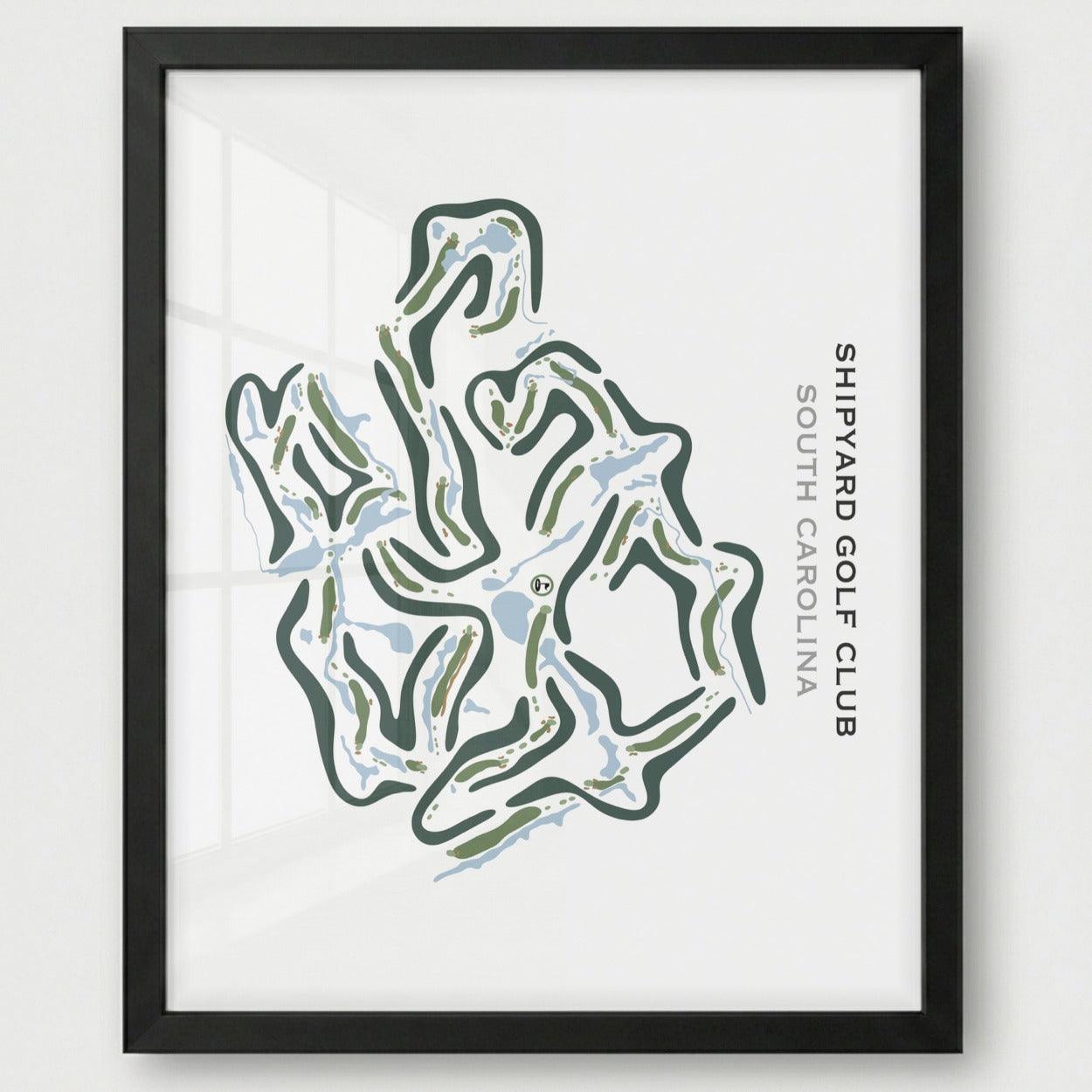 Shipyard Golf Club, South Carolina - Printed Golf Courses