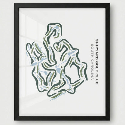 Shipyard Golf Club, South Carolina - Printed Golf Courses