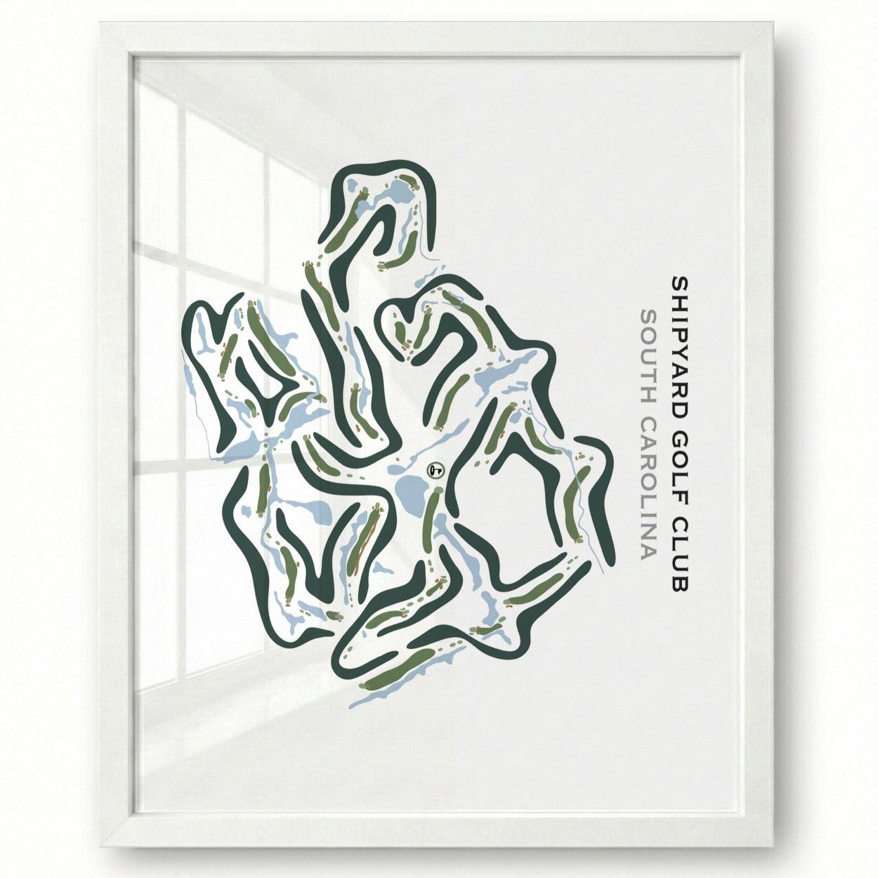 Shipyard Golf Club, South Carolina - Printed Golf Courses