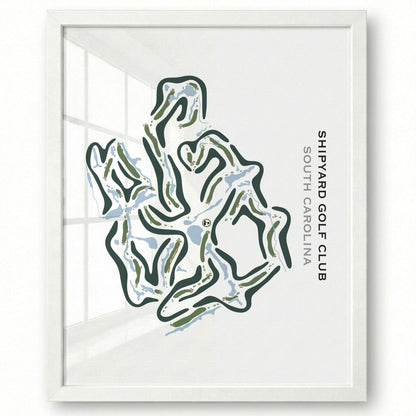 Shipyard Golf Club, South Carolina - Printed Golf Courses