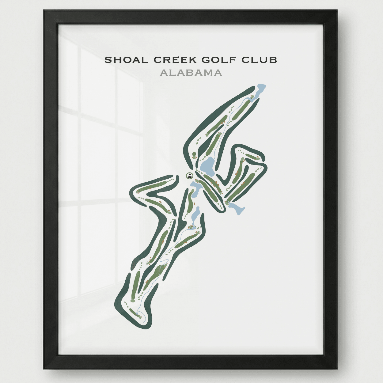 Shoal Creek Golf Club, Alabama - Printed Golf Courses