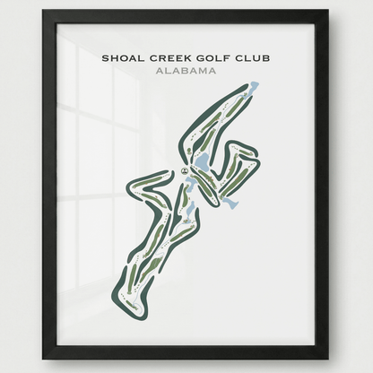 Shoal Creek Golf Club, Alabama - Printed Golf Courses