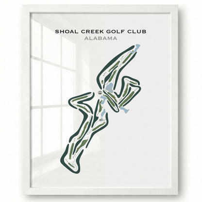 Shoal Creek Golf Club, Alabama - Printed Golf Courses