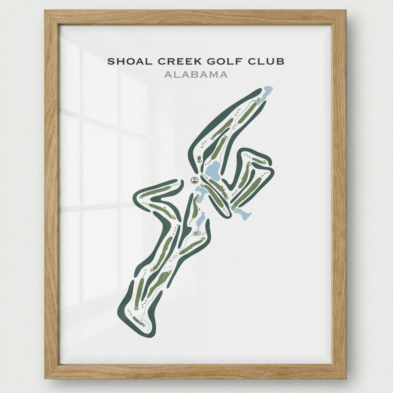 Shoal Creek Golf Club, Alabama - Printed Golf Courses