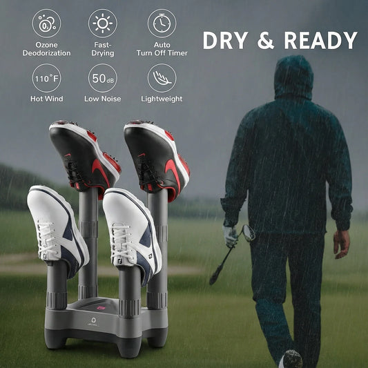Golf Shoe Dryer and Deodorizer with Heat - GOLF LEAGUE