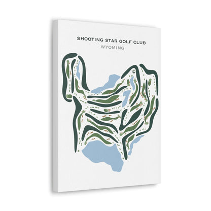 Shooting Star Golf Club, Wyoming - Printed Golf Courses