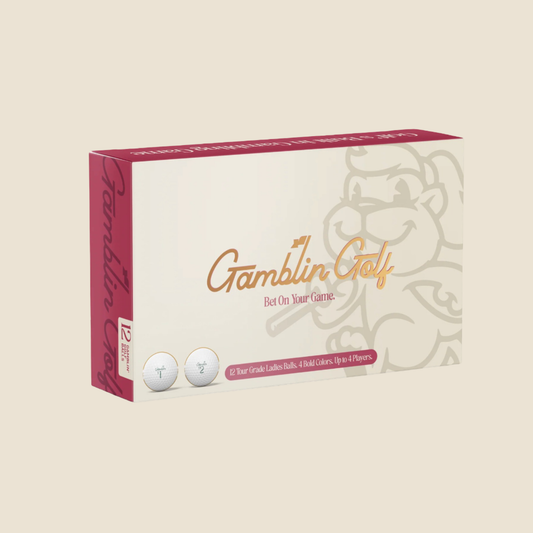 Womens Gamblin' Golf - Pack of 12 Balls