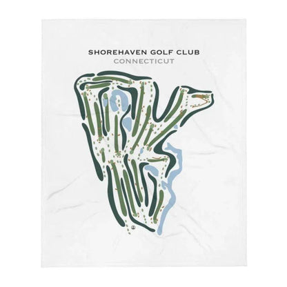 Shorehaven Golf Club, Connecticut - Printed Golf Courses