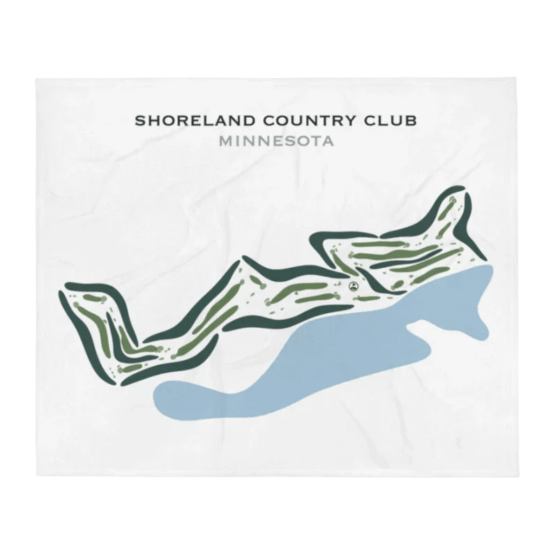 Shoreland Country Club, Minnesota - Printed Golf Courses