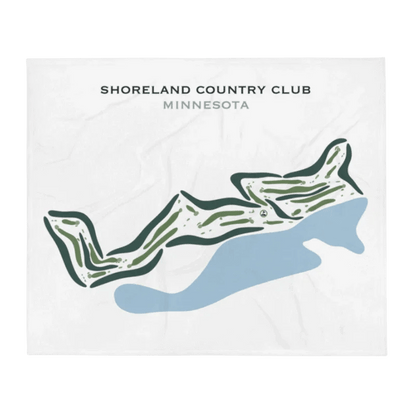 Shoreland Country Club, Minnesota - Printed Golf Courses