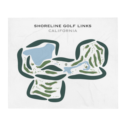 Shoreline Golf Links, California - Printed Golf Courses