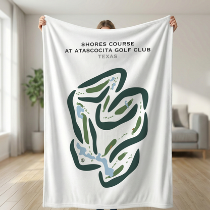 Shores Course at Atascocita Golf Club, Texas - Printed Golf Courses
