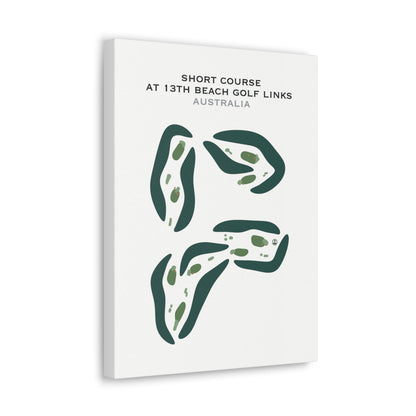 Short Course at 13th Beach Golf Links, Australia - Printed Golf Courses