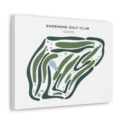Shoshone Golf Club, Idaho - Printed Golf Courses
