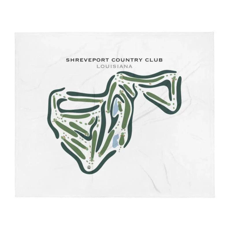 Shreveport Country Club, Louisiana - Printed Golf Courses
