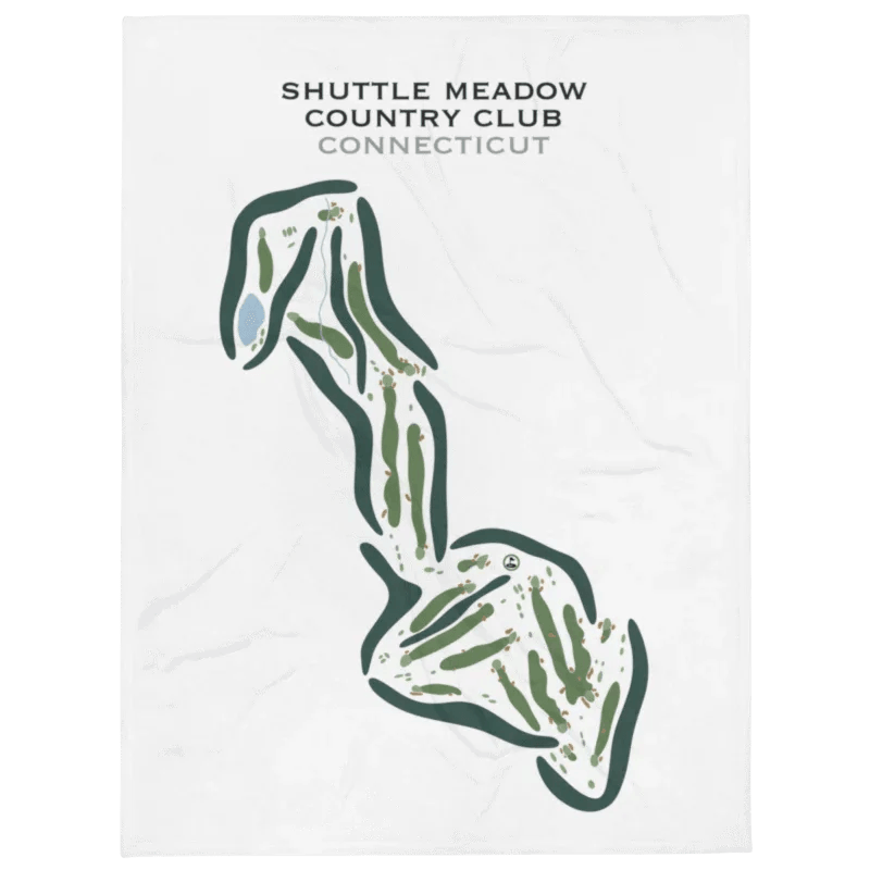 Shuttle Meadow Country Club, Connecticut - Printed Golf Courses