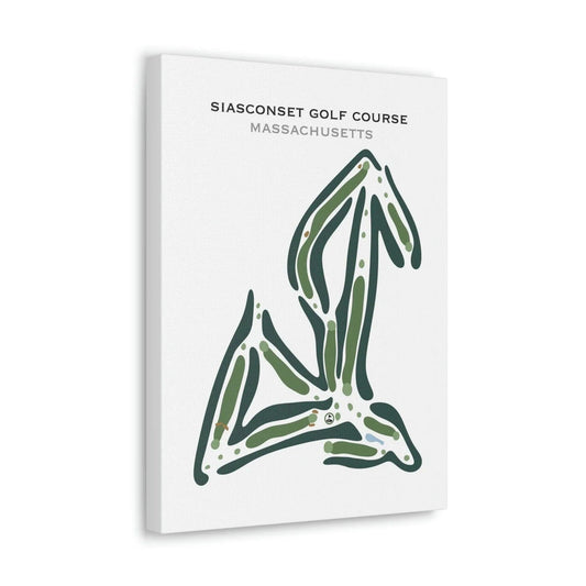 Siasconset Golf Course, Massachusetts - Printed Golf Courses