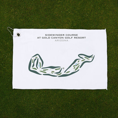 Sidewinder Course at Gold Canyon Golf Resort, Arizona - Printed Golf Courses