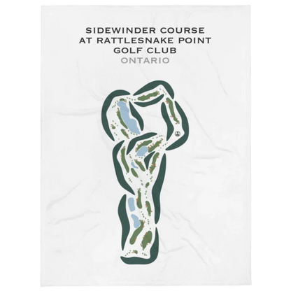 Sidewinder Course at Rattlesnake Point Golf Club, Ontario, Canada - Printed Golf Courses