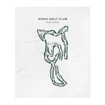 Siena Golf Club, Nevada - Printed Golf Courses