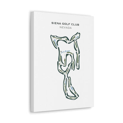 Siena Golf Club, Nevada - Printed Golf Courses