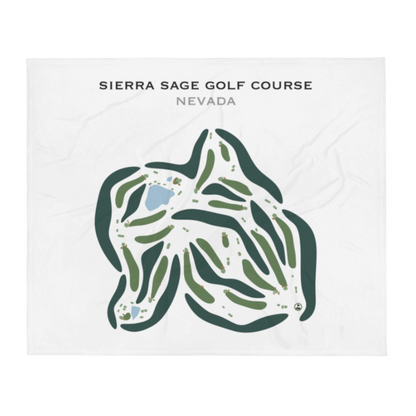 Sierra Sage Golf Course, Nevada - Printed Golf Courses