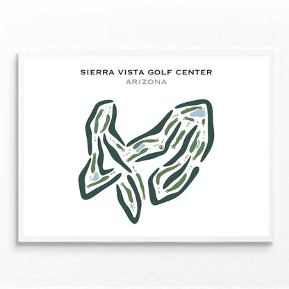 Sierra Vista Golf Center, Arizona - Printed Golf Courses