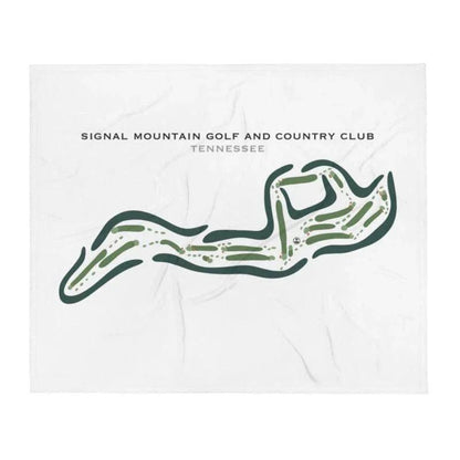 Signal Mountain Golf & Country Club, Tennessee - Printed Golf Courses