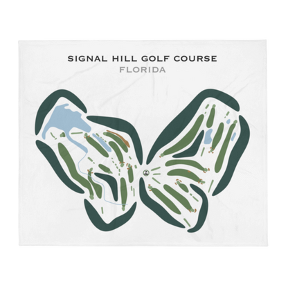 Signal Hill Golf Course, Florida - Printed Golf Courses