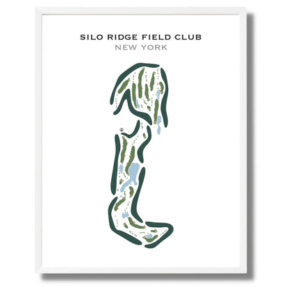 Silo Ridge Field Club, New York - Printed Golf Courses