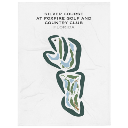Silver Course at Foxfire Country Club, Florida - Printed Golf Courses