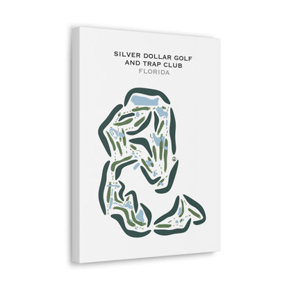 Silver Dollar Golf & Trap Club, Florida  - Printed Golf Courses
